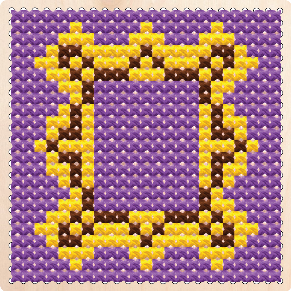 Embroidery on Wood_Mirror and Armchair